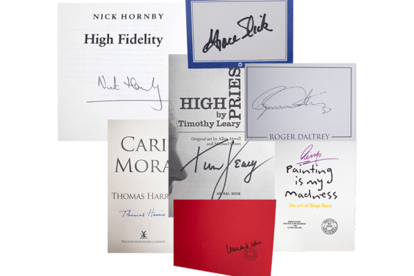 Signed & Inscribed Titles