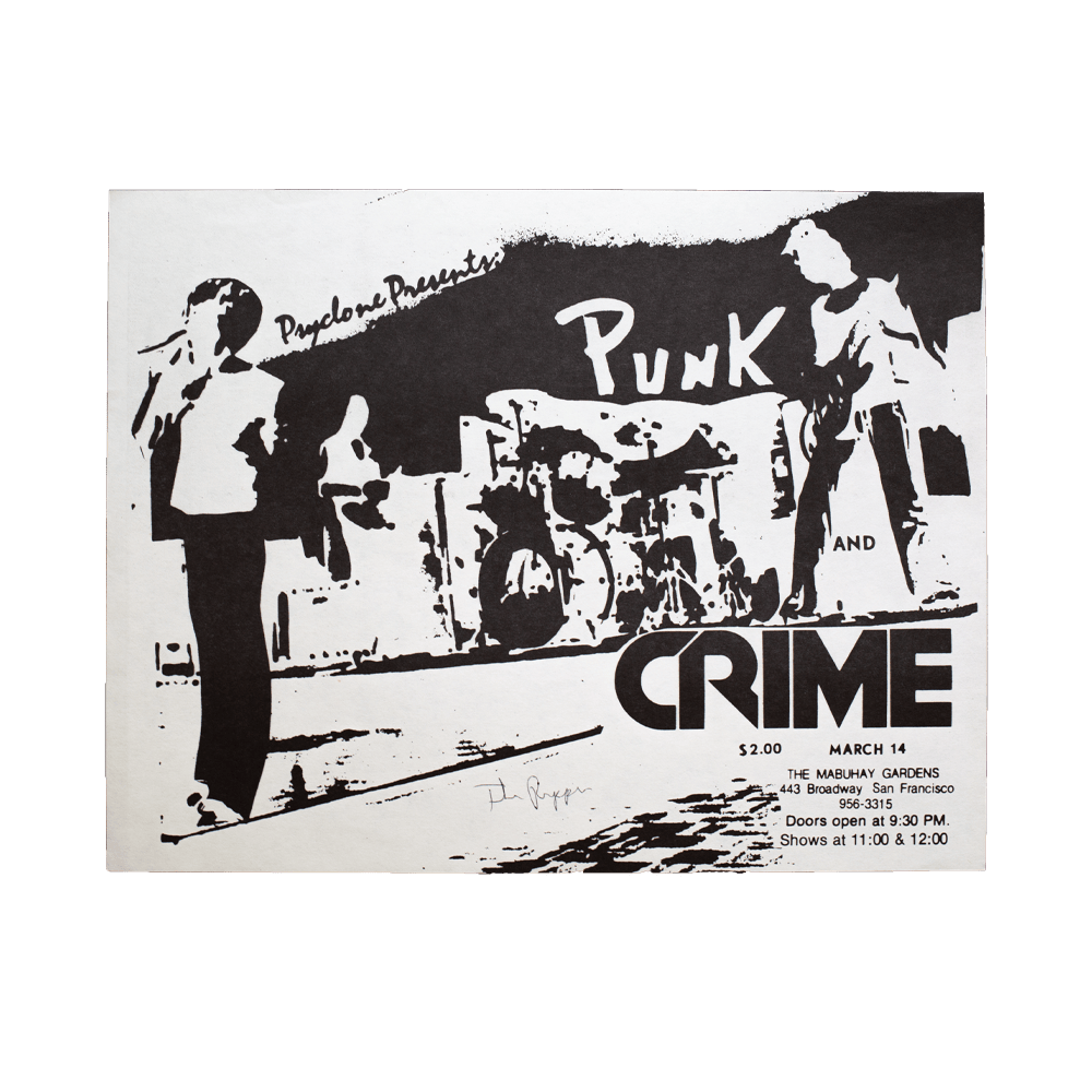 Crime -- 1977 [Handbill]