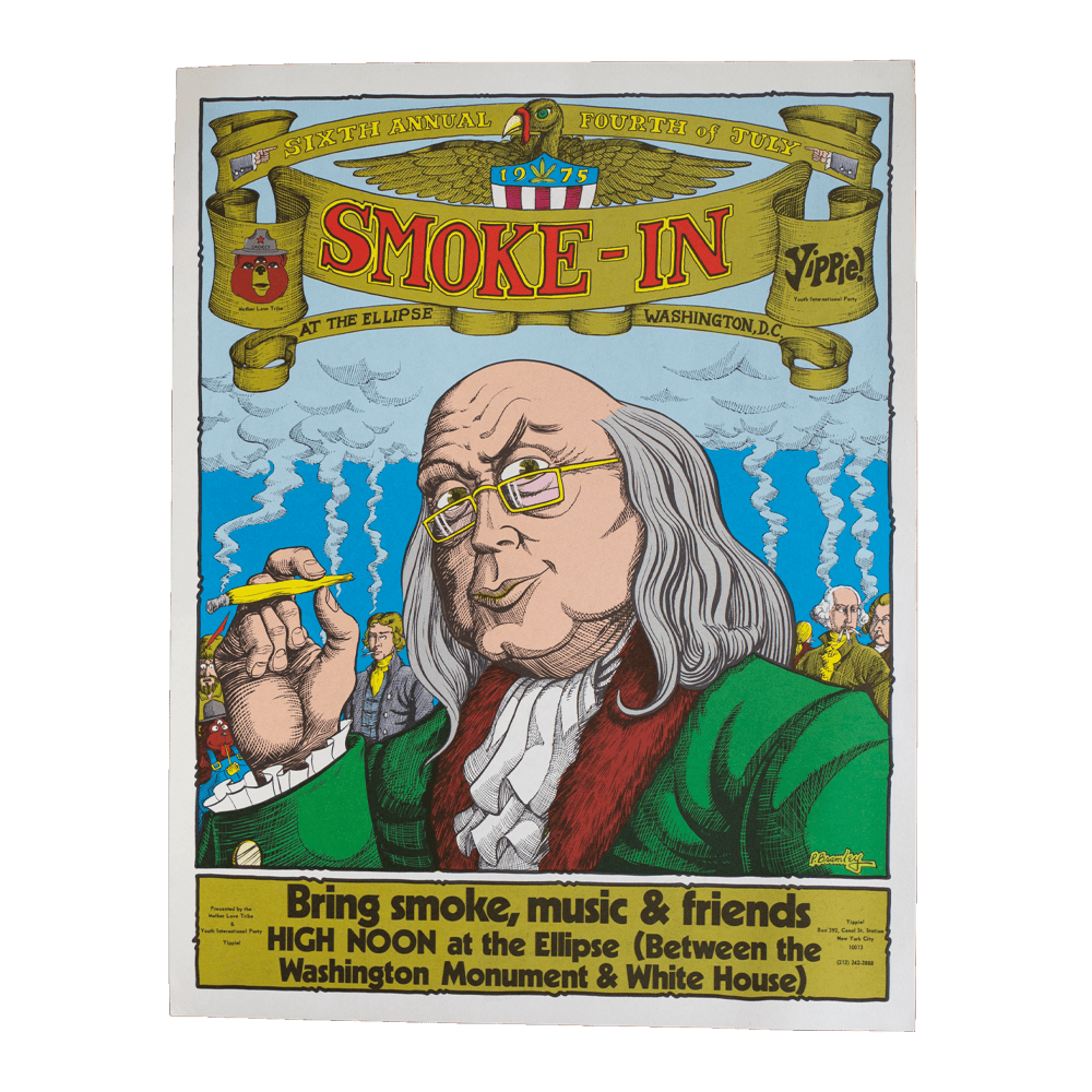 1975 Sixth Annual Smoke-In [Poster]