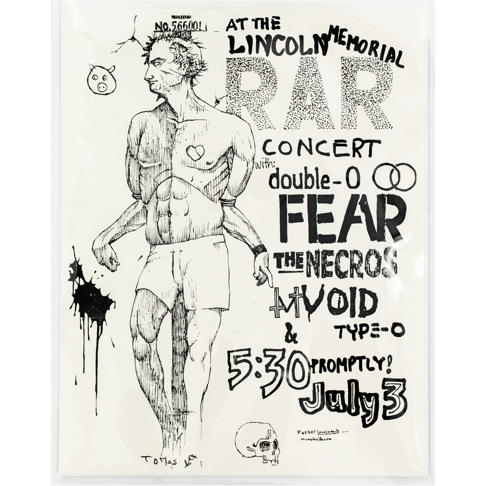 Rock Against Racism- 1982 Concert [Handbill]