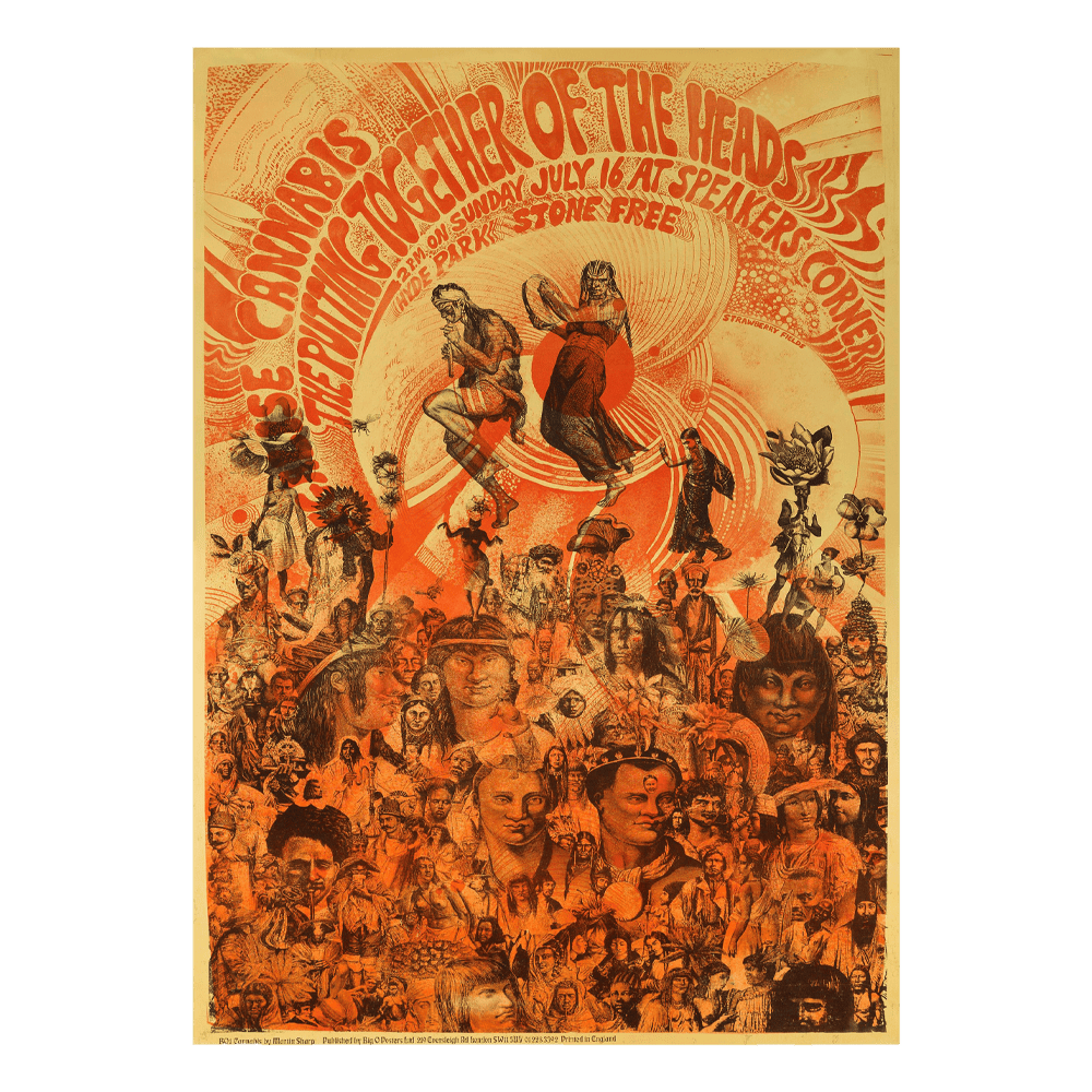 Sharp, Martin -- Legalize Cannabis [Poster]