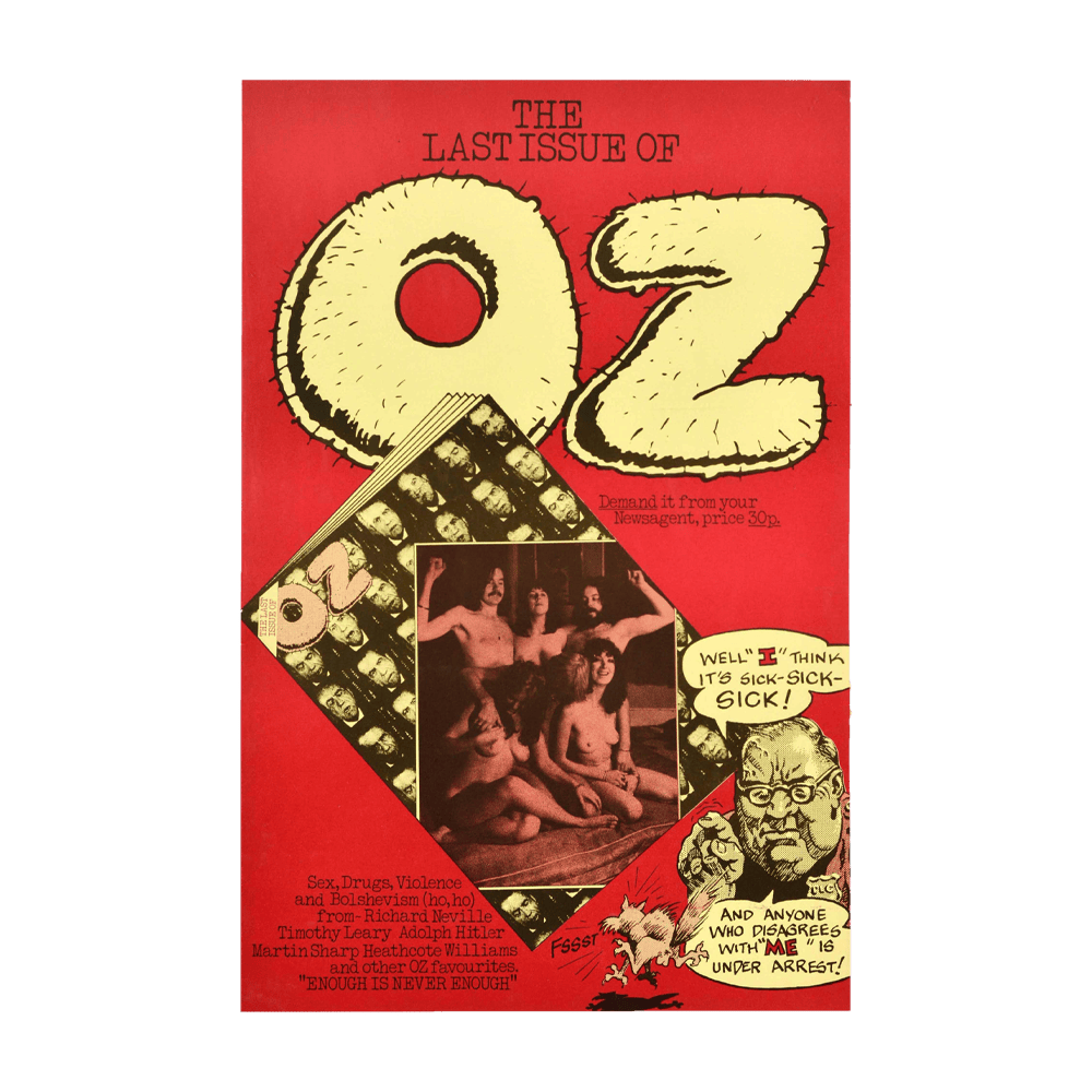 Oz Magazine -- Final Issue [Poster]