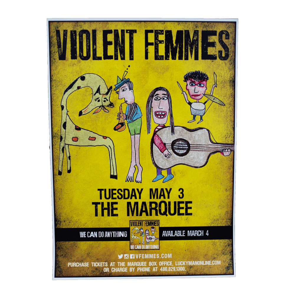 Violent Femmes -- 2016 Chicago [Poster] 