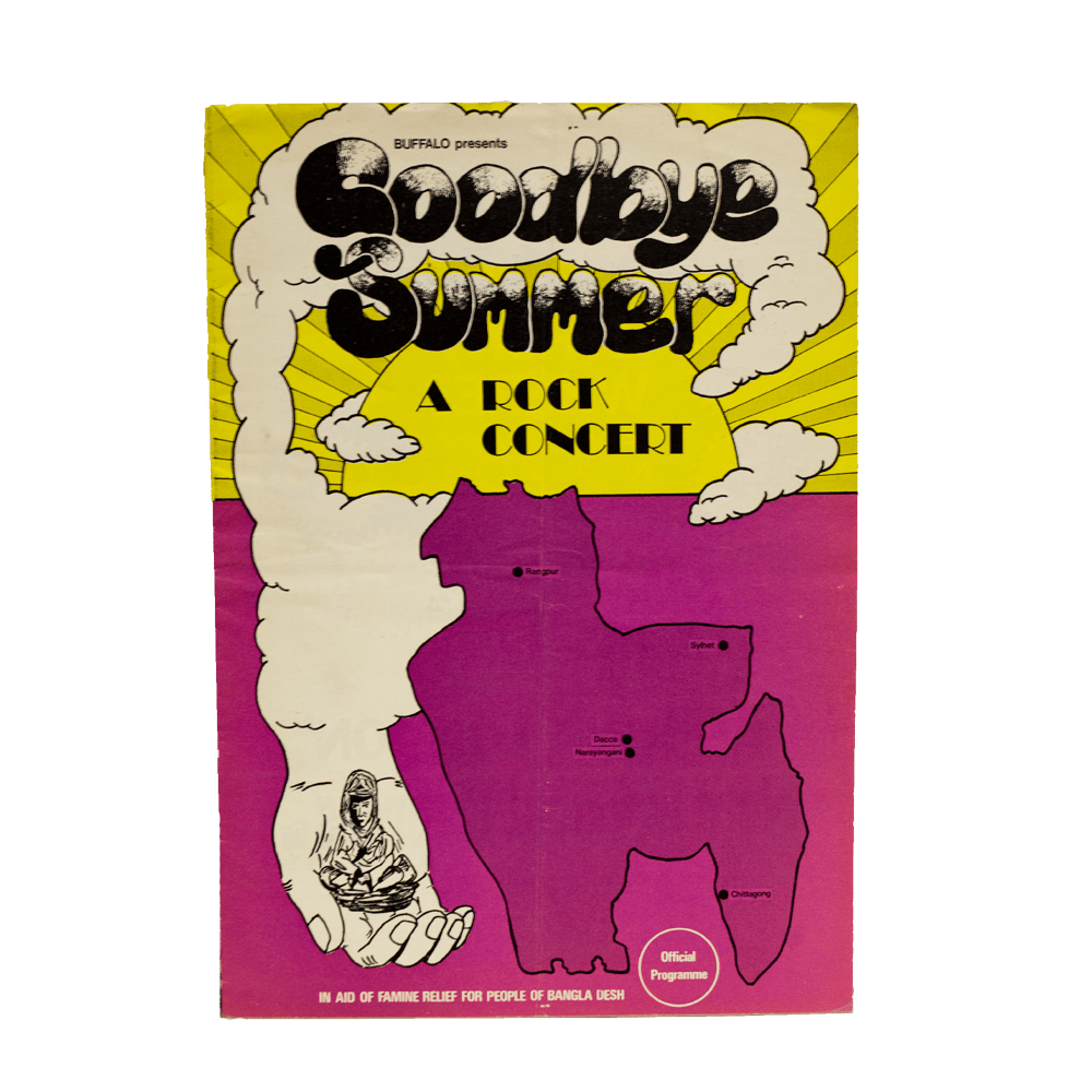 Goodbye Summer -- 1972 Festival [Program]