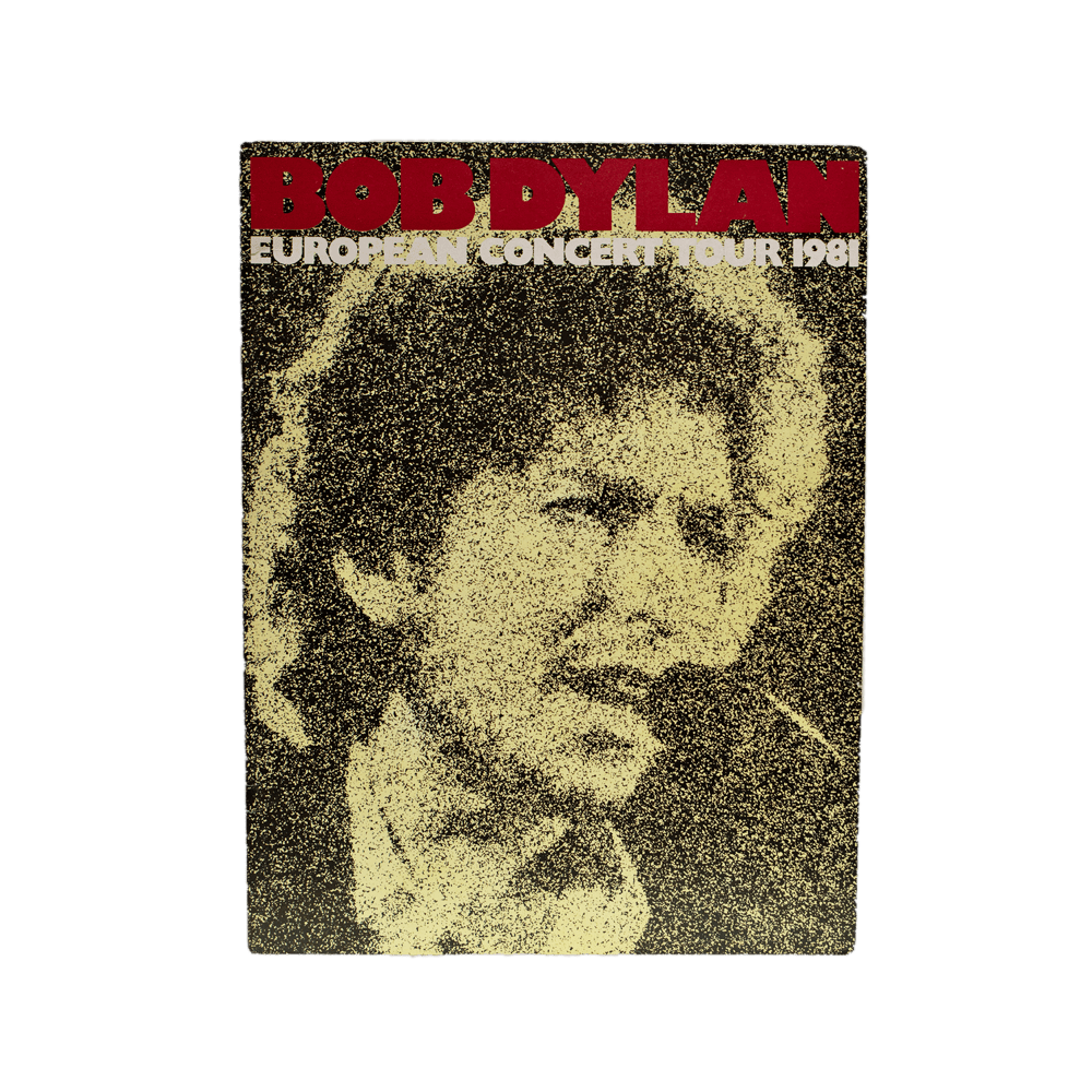 Dylan, Bob -- 1981 European Tour [Program]
