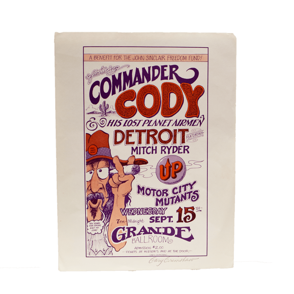 John Sinclair Benefit -- Detroit, Mi [Handbill]