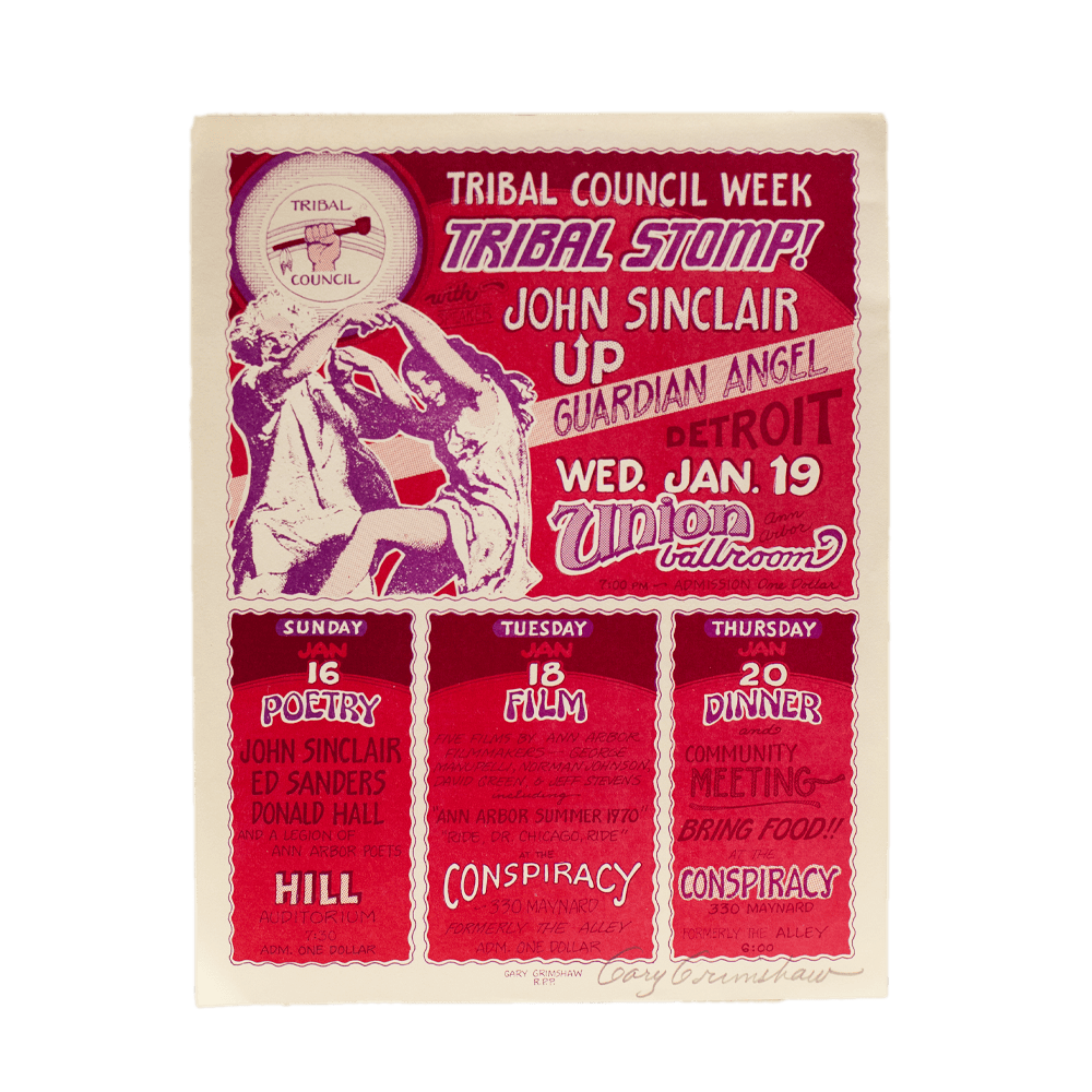 Tribal Stomp -- January 1972 [Handbill]