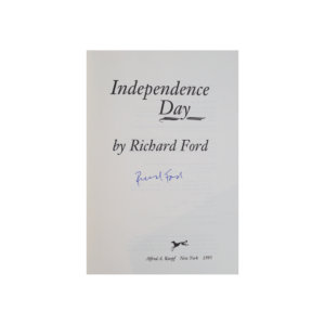 Ford, Richard -- Independence Day [Book]