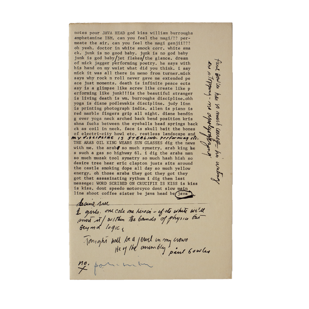 Patti Smith -- [Broadside]