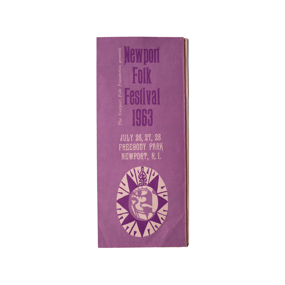 Newport Folk Festival -- 1963 [Miscellaneous Ephemera]