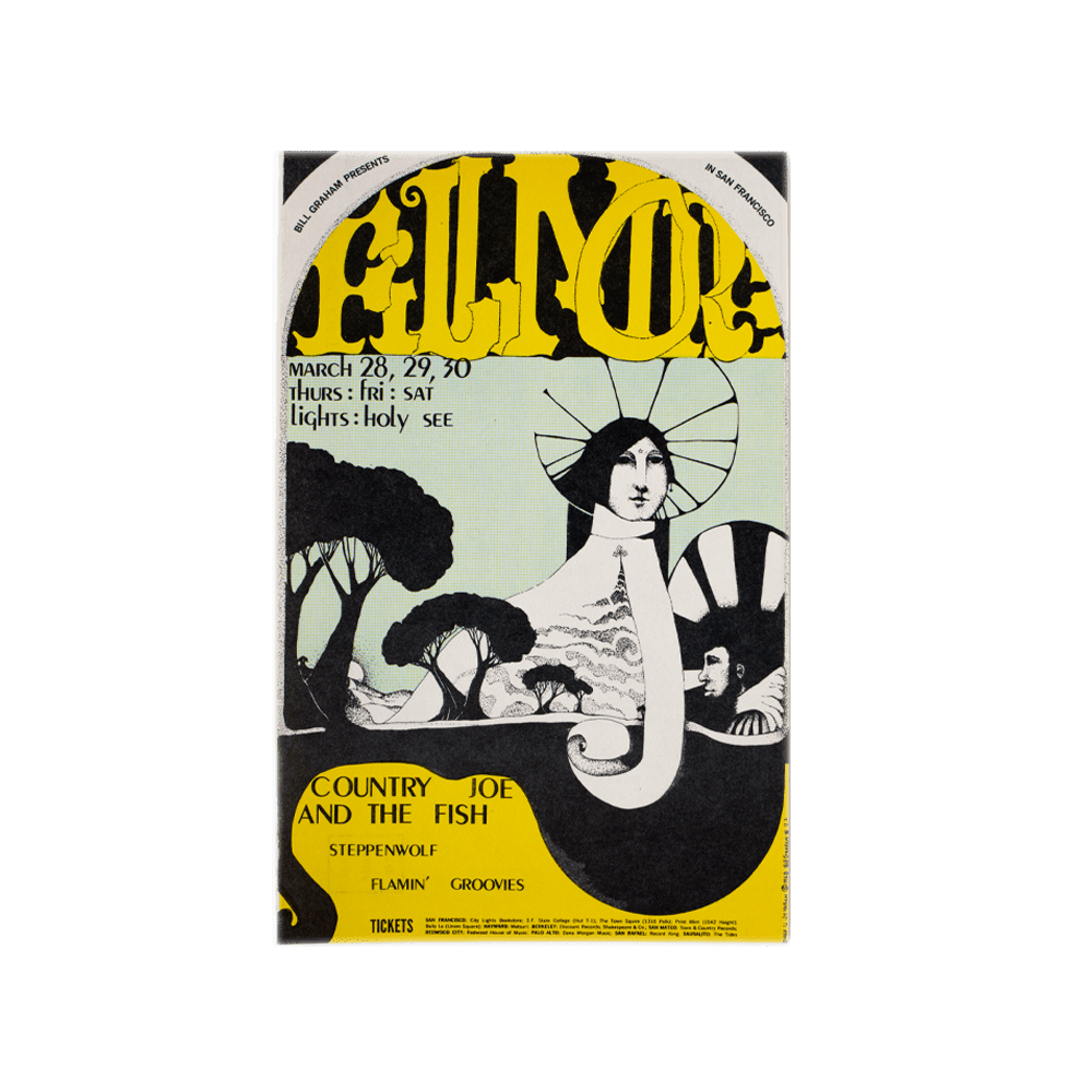 COUNTRY JOE & THE FISH POSTCARD