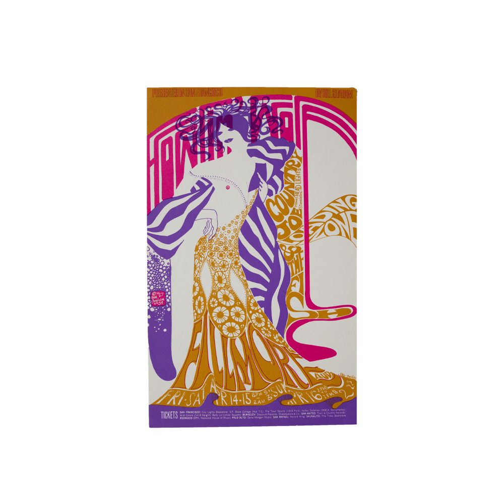 HOWLIN' WOLF 1967 POSTCARD