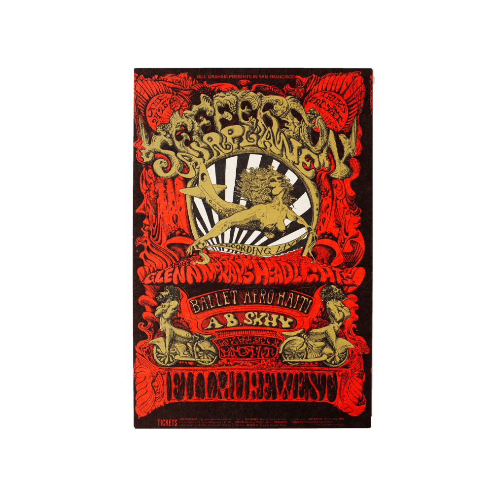 JEFFERSON AIRPLANE 1968 POSTCARD