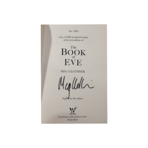 Clothier, Meg -- The book of Eve [Book]