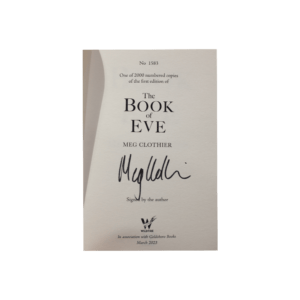 Clothier, Meg -- The book of Eve [Book]