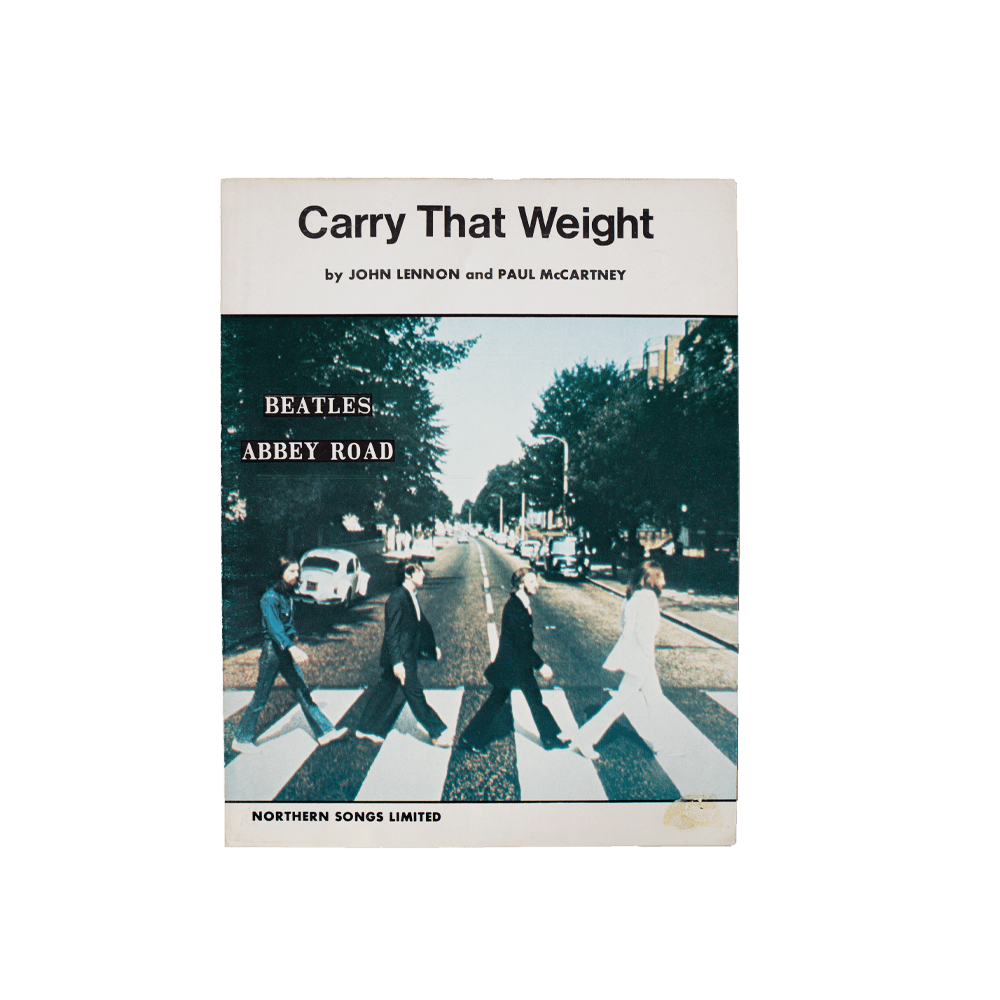 The Beatles -- Carry That Weight [Sheet Music] 