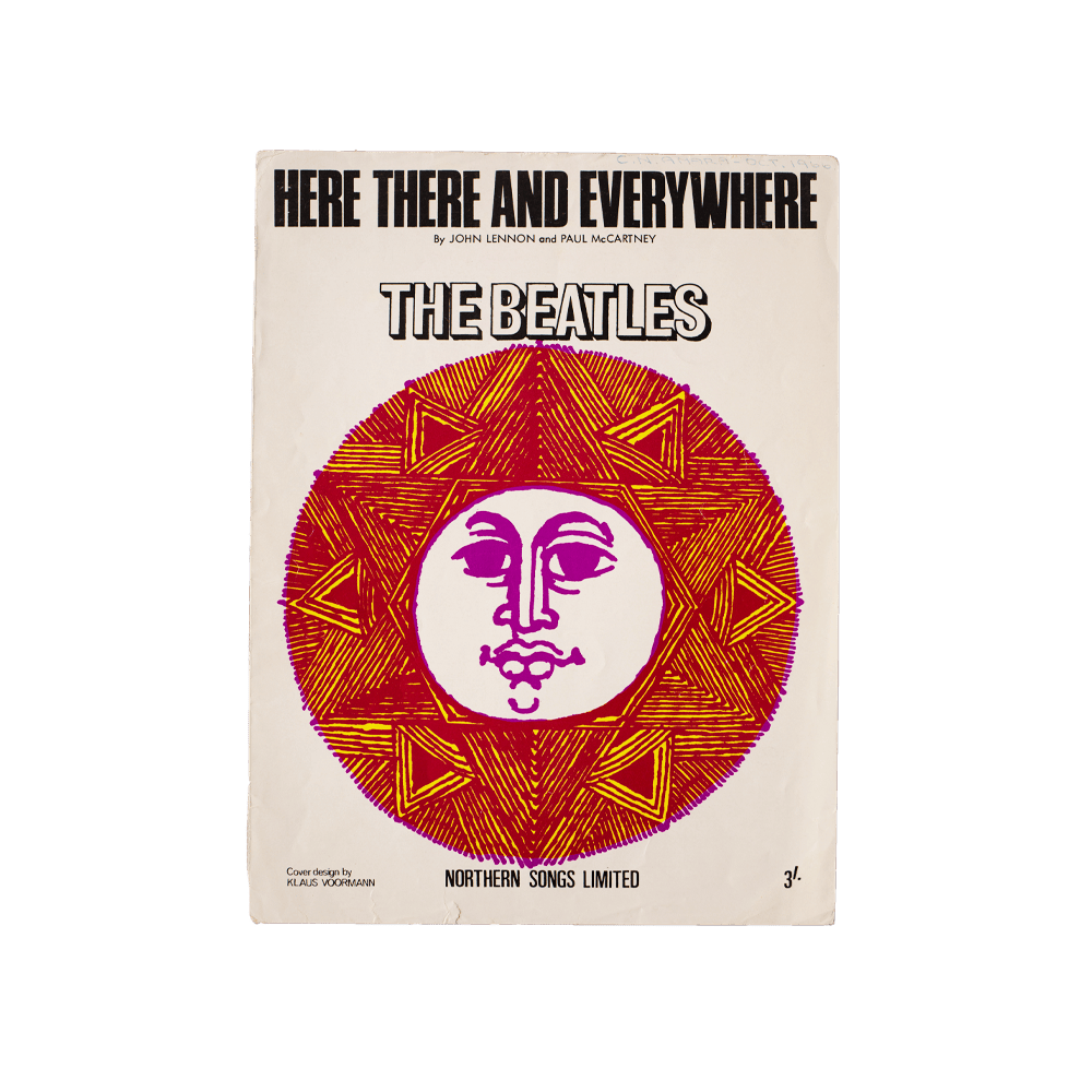 The Beatles -- Here There and Everywhere [Sheet Music]