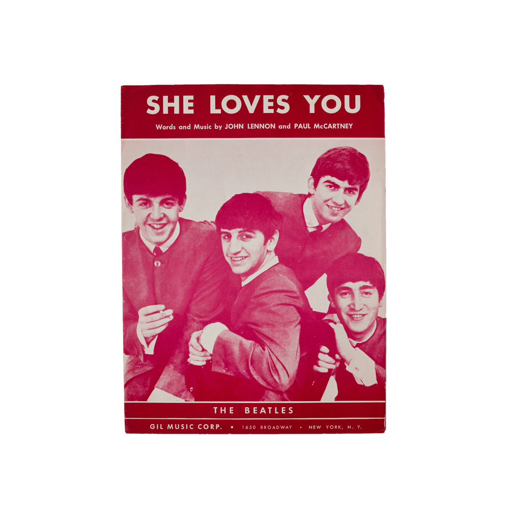 The Beatles -- She Loves You [Sheet Music]