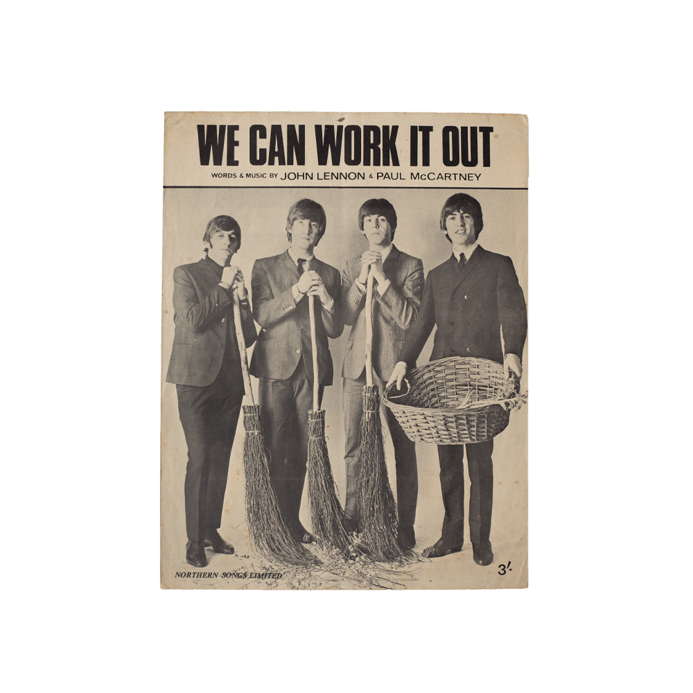 The Beatles -- We Can Work It Out [Sheet Music]