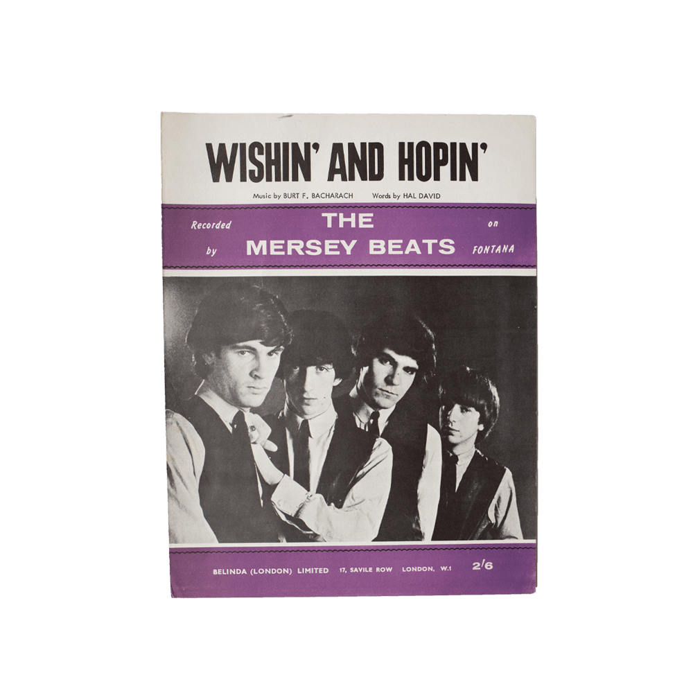 Merseybeats -- Wishin' and Hopin' [Sheet Music]