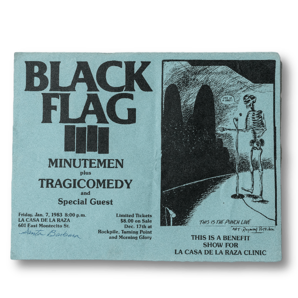 Black Flag -- La Casa 1983 [Handbill]