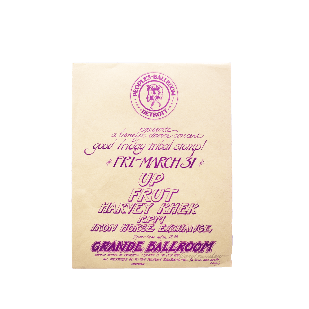 Good Friday Tribal Stomp -- March 31, 1972 [Handbill]