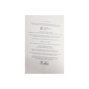 McEwan, Ian --Lessons [Book]