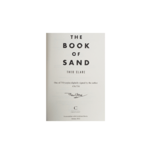 Clare, Theo -- The Book of Sand [Book]