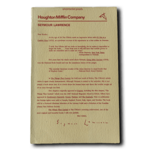 O'Brien, Tim -- The Things They Carried [Book]