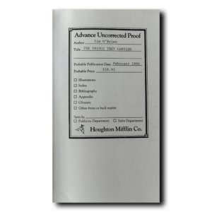 O'Brien, Tim -- The Things They Carried [Book]