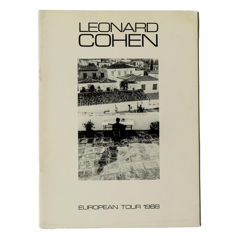 Cohen, Leonard -- European Tour 1988 [Program]