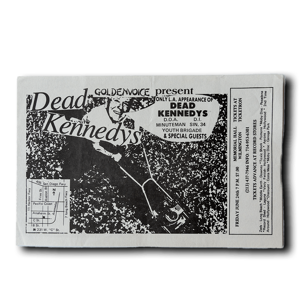 Dead Kennedys -- 1983 [Handbill]