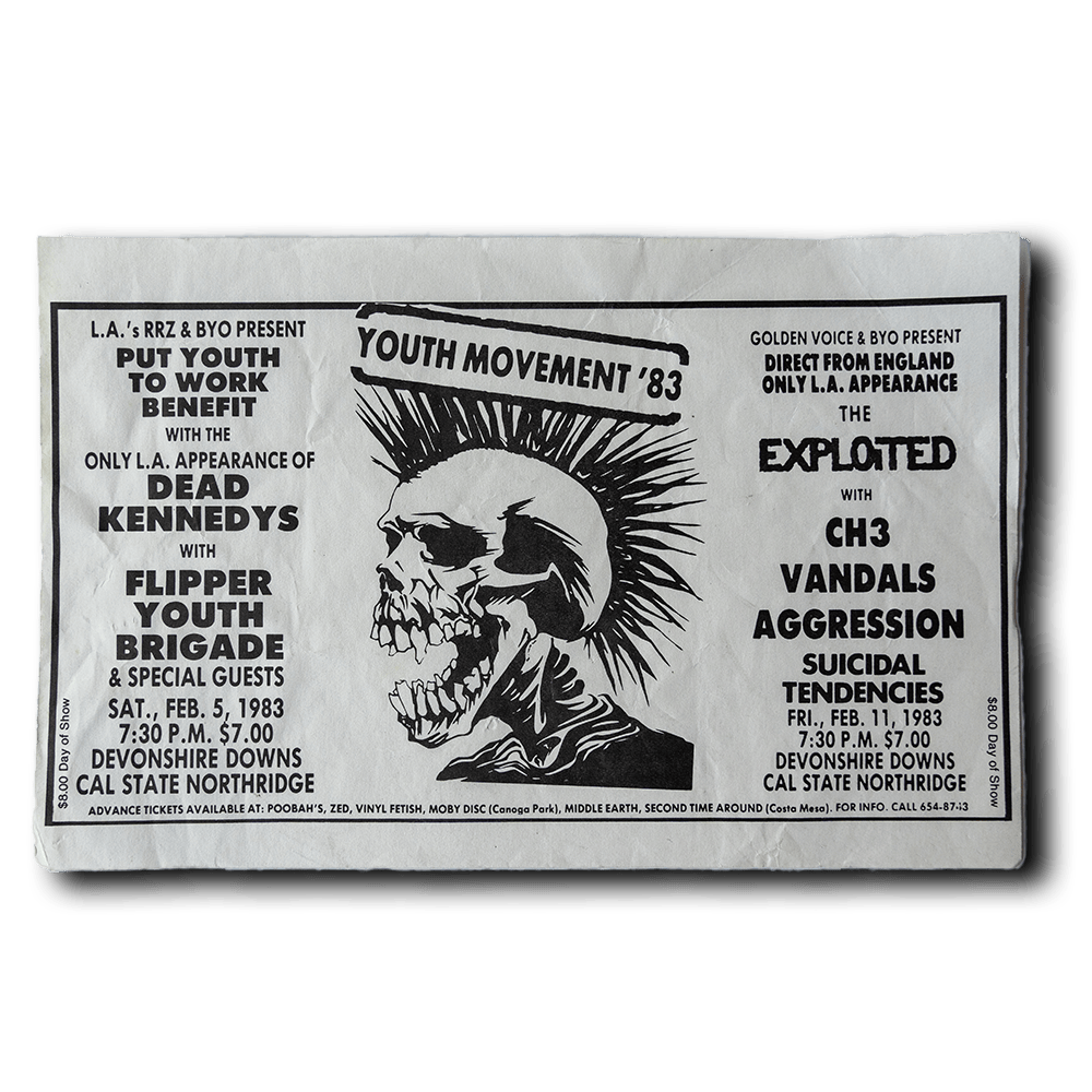 Dead Kennedys -- 1982 [Handbill]