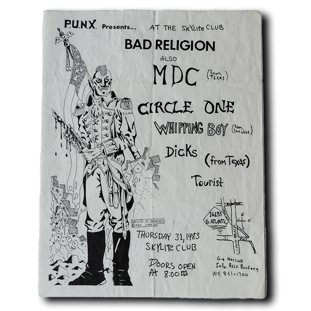 Bad Religion --1983 [Handbill]