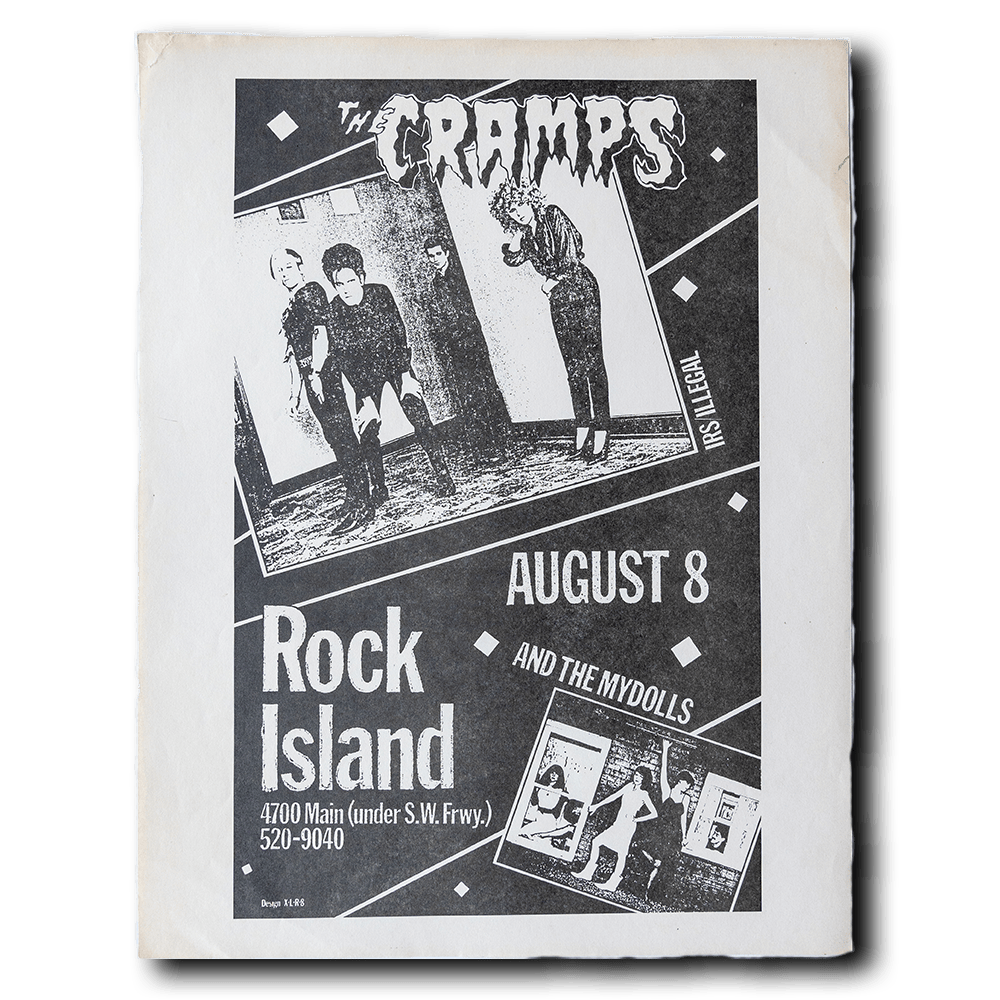 Cramps -- 1980's [Handbill]