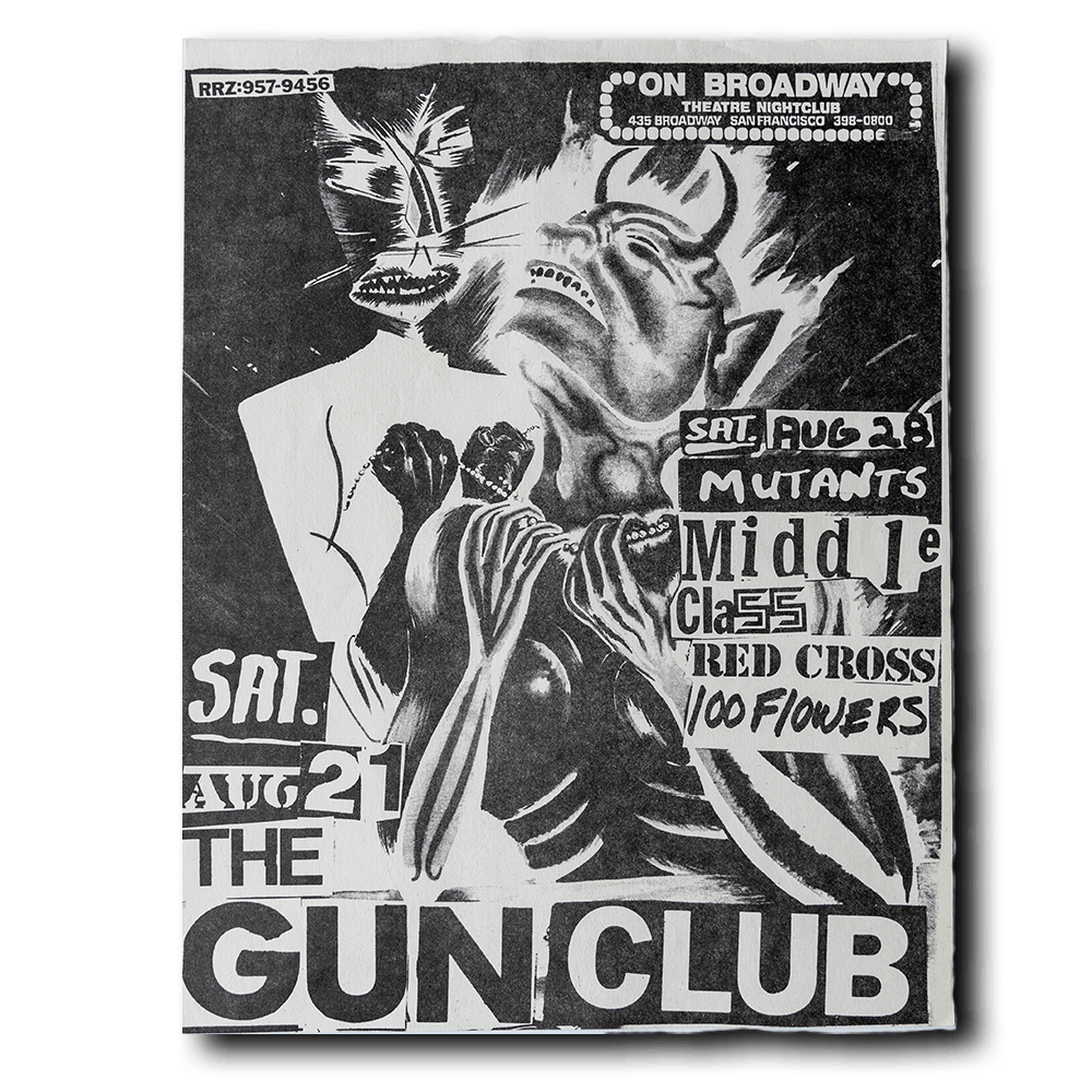 Gun Club -- 1983 [Handbill]