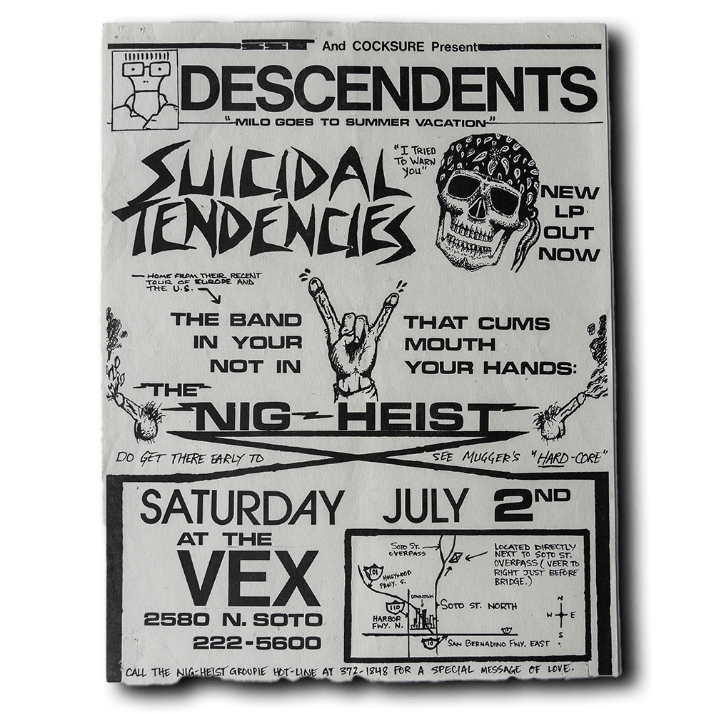 Descendents -- July 1983 [Handbill]