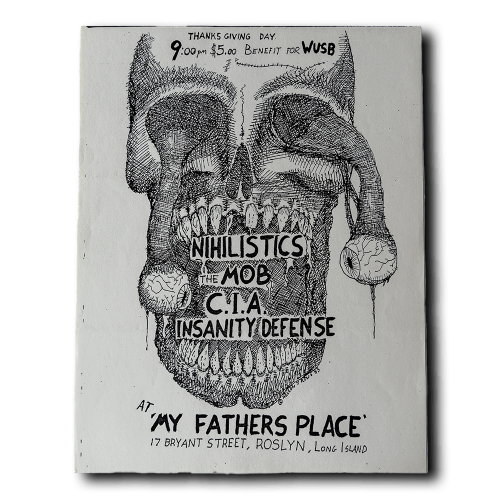 Nihilistics -- 1983 New York [Handbill]