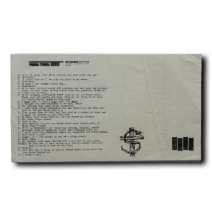 Black Flag -- 1982 Tour Dates [Miscellaneous Ephemera]