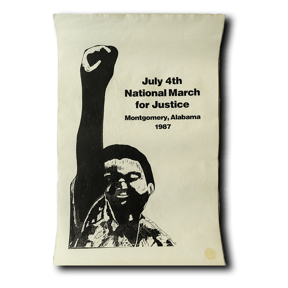National March for Justice -- 1987 [Poster