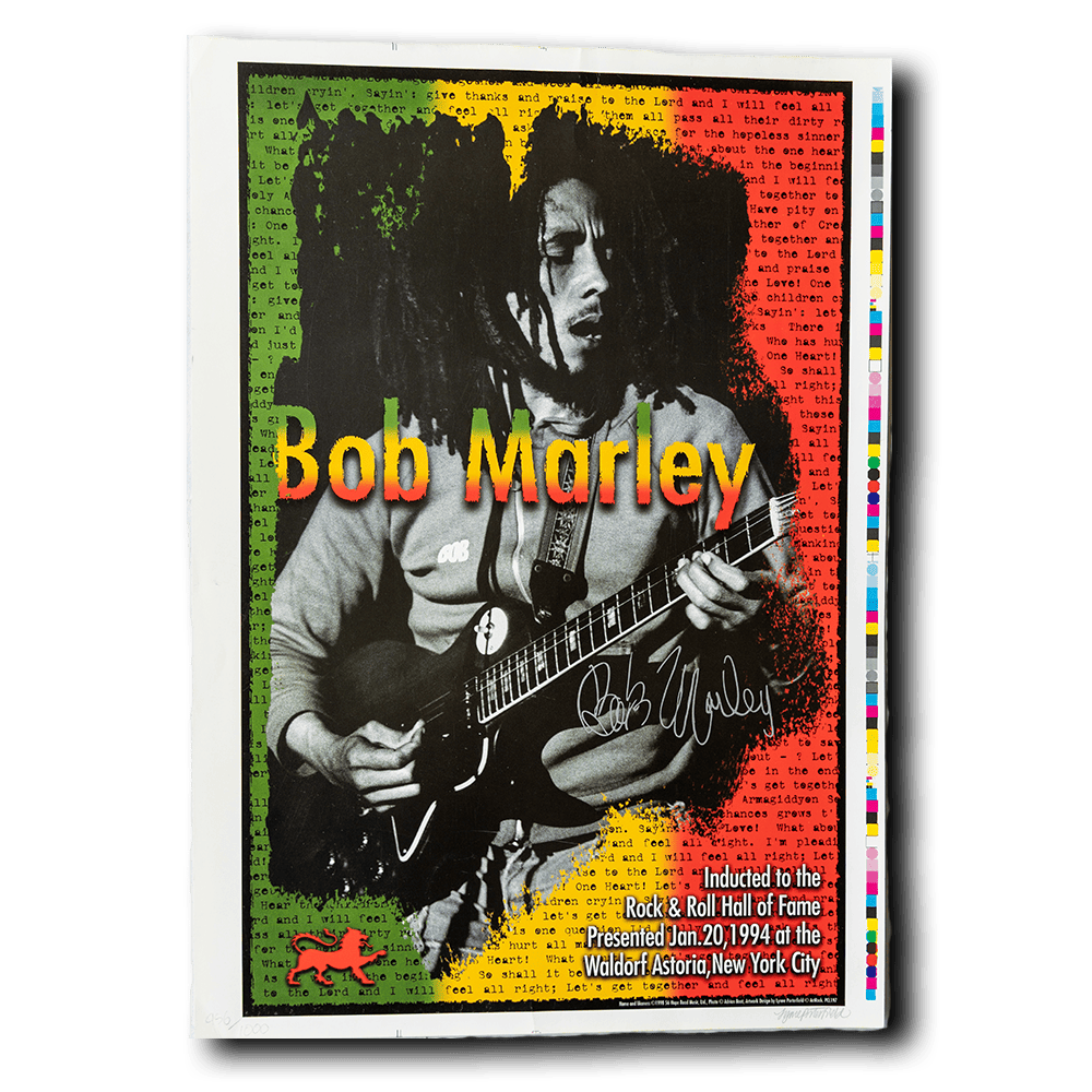 Marley, Bob -- Hall of Fame [Poster]