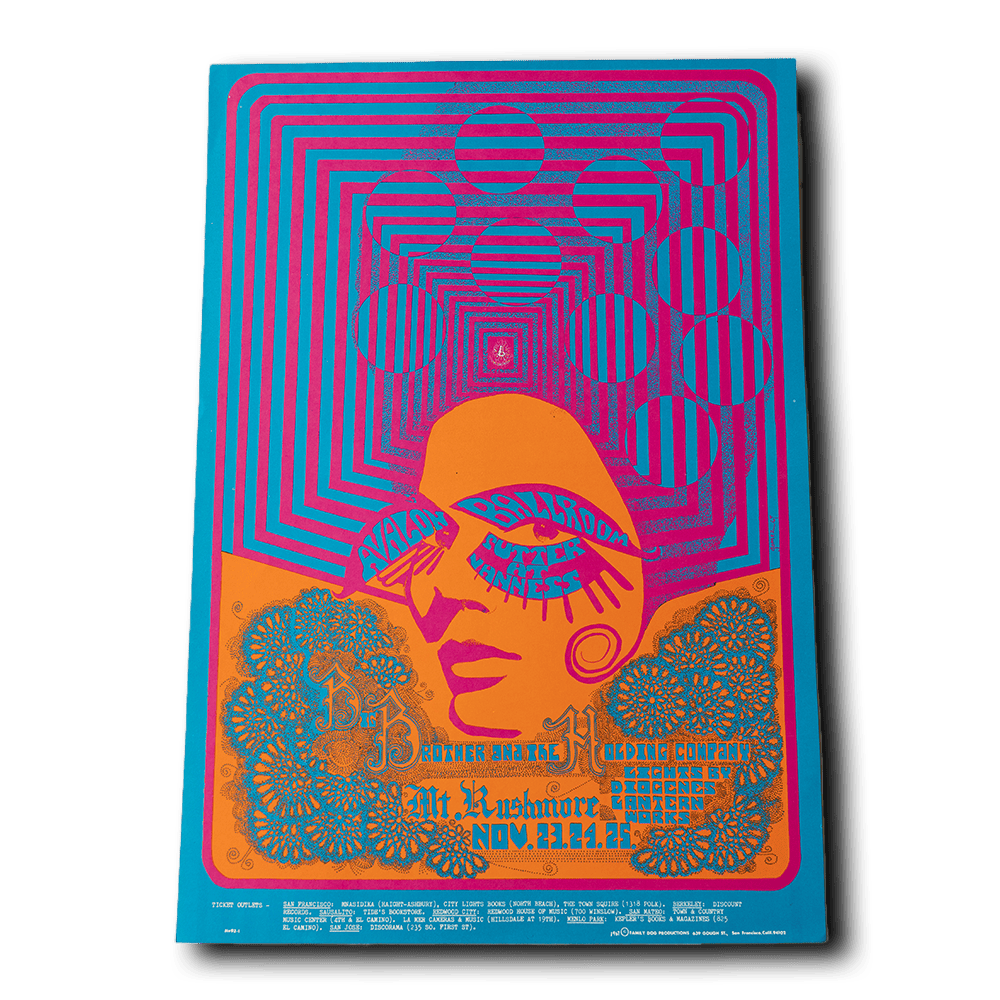 Big Brother and the Holding Company -- 1967 Avalon Ballroom [Poster]