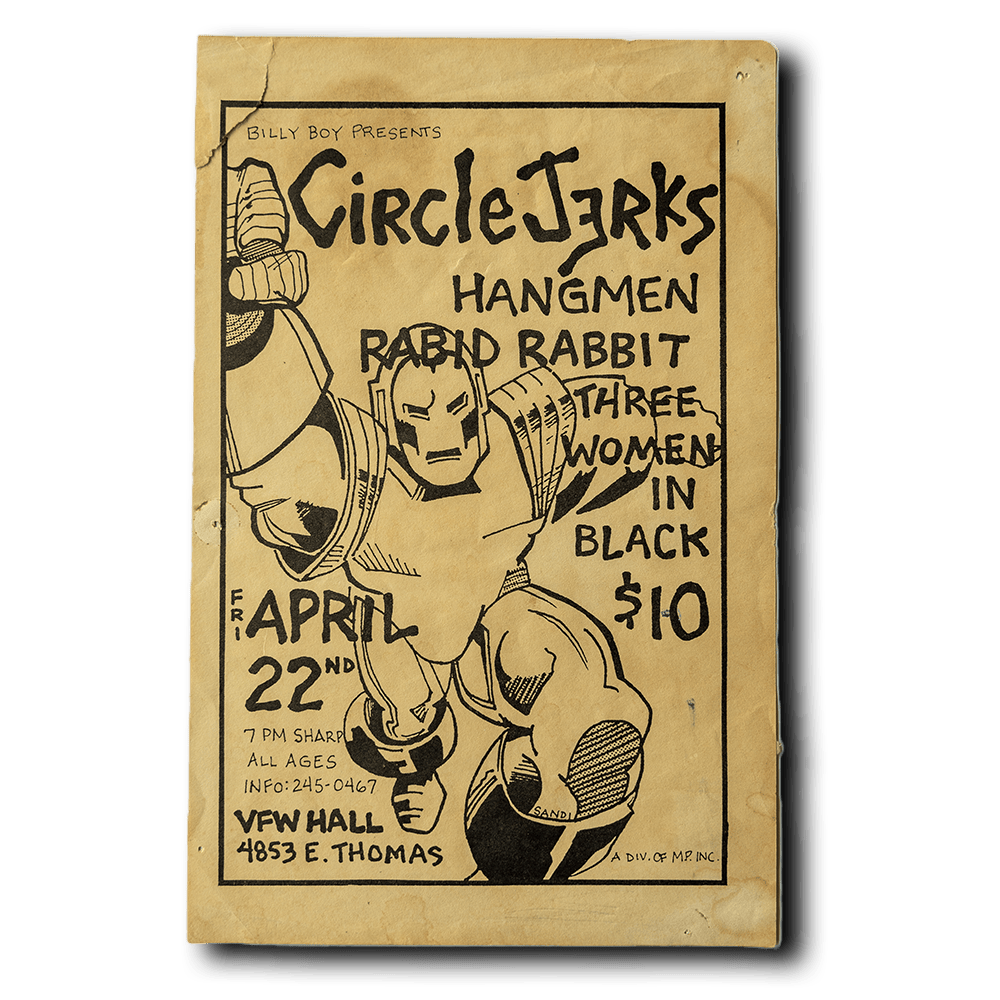 Circle Jerks -- [Handbill]