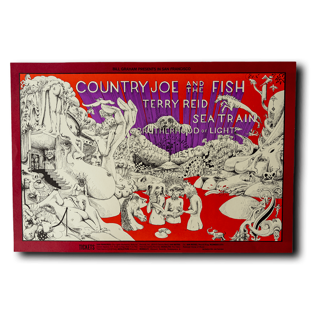 Country Joe & The Fish -- 1968 [Poster]