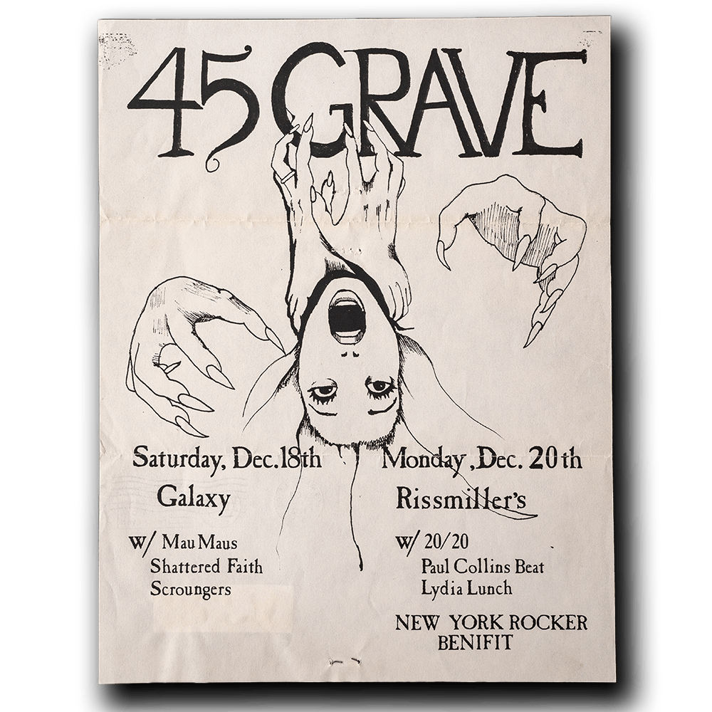 45 Grave -- [Handbill]