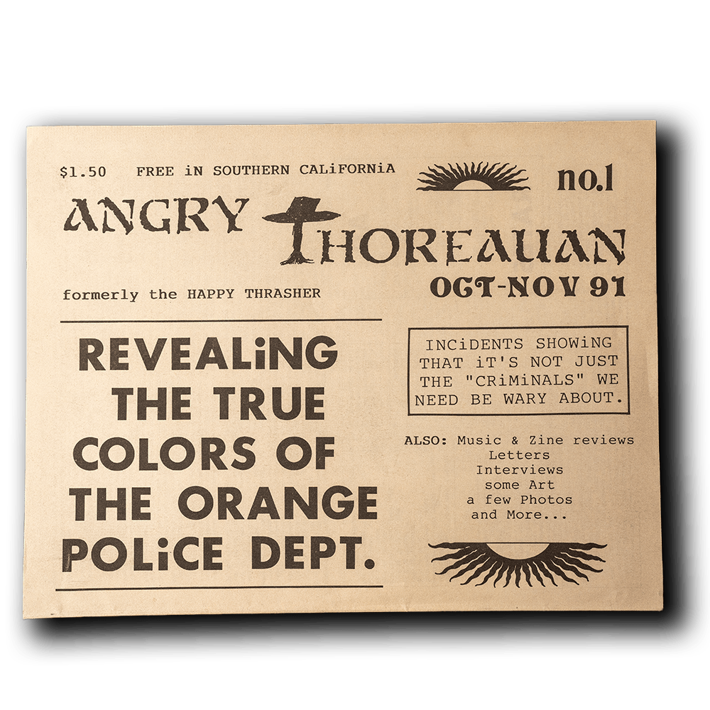 Angry Thoreauan -- Issue #1 [Magazine]