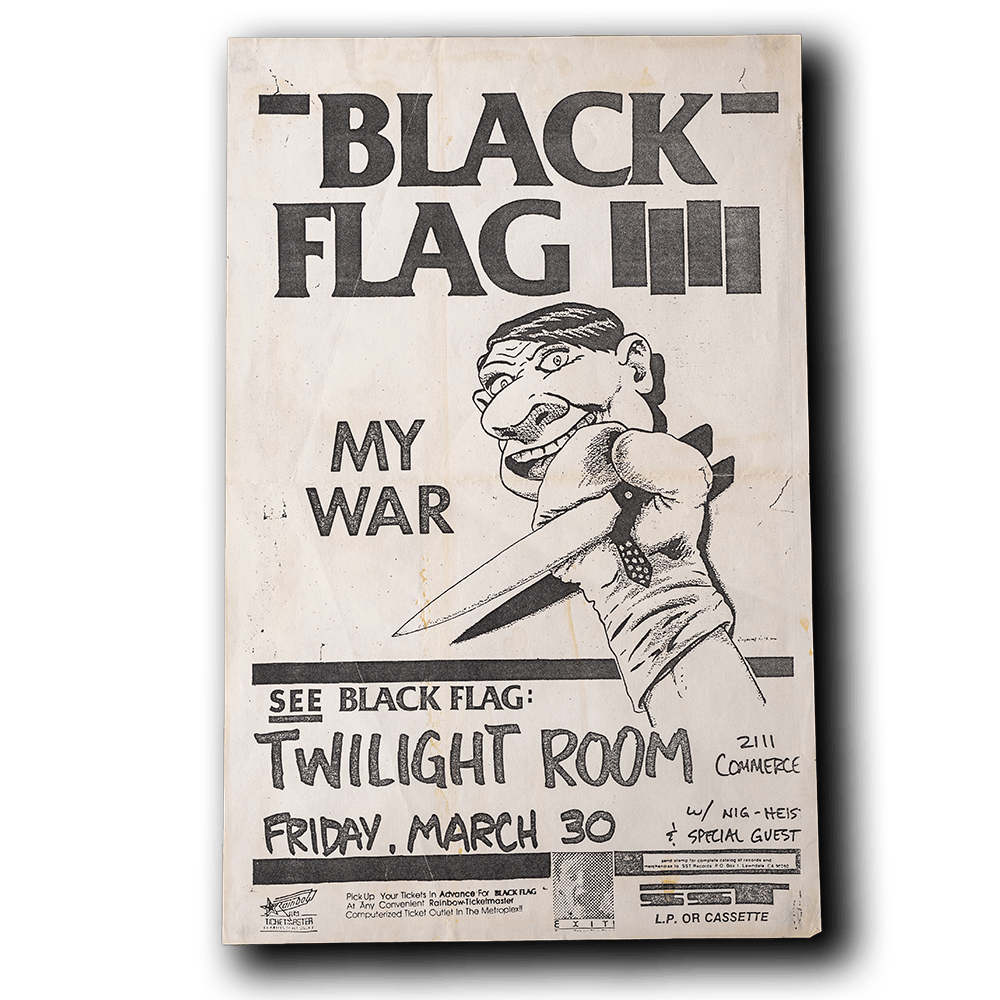 Black Flag -- Twilight Room [Handbill]