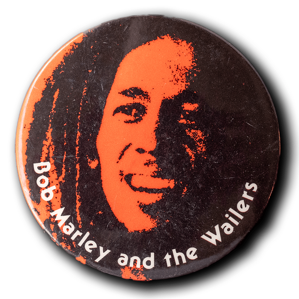 Bob Marley -- Vintage [Pinback]