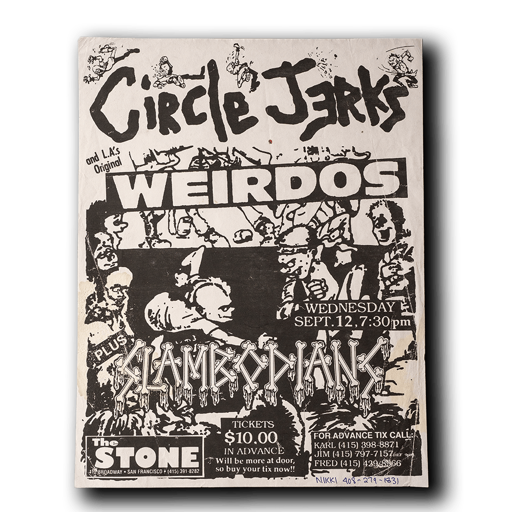 Circle Jerks -- [Handbill]