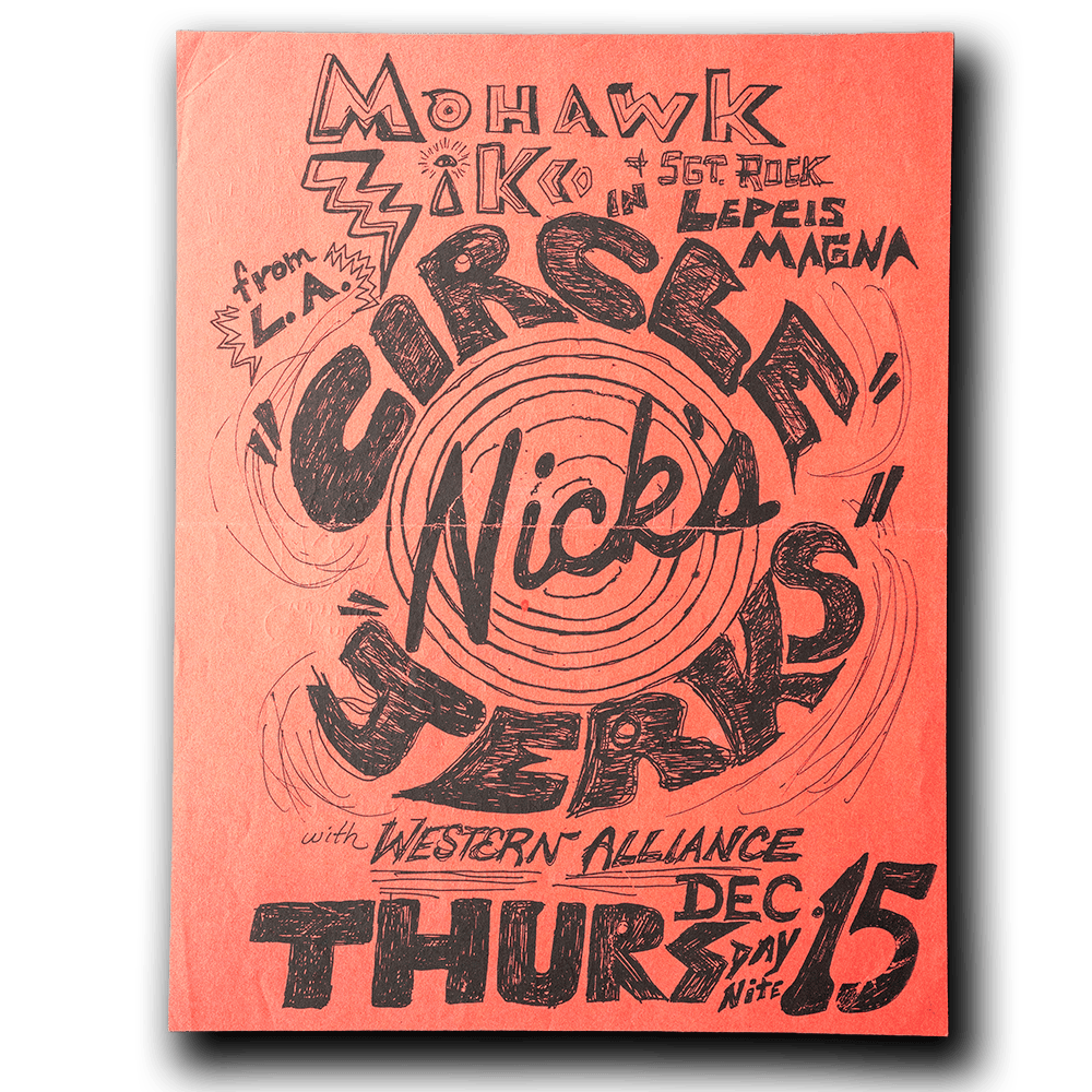 Circle Jerks -- 1983 [Handbills]